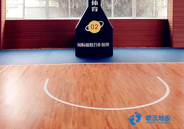 杭州懷城體育中心運(yùn)動木地板工程
