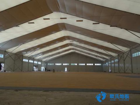 蘭州學(xué)?；@球館運(yùn)動(dòng)木地板